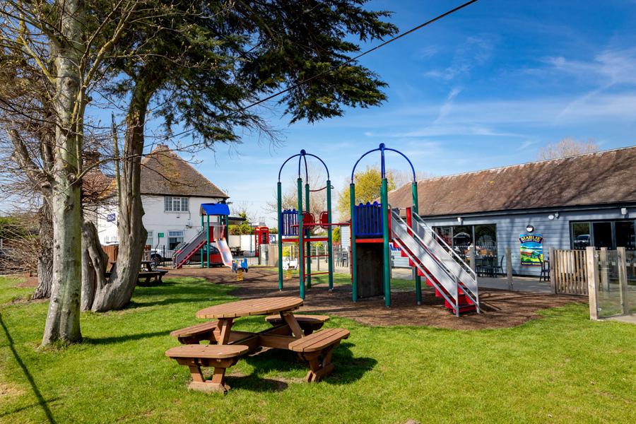 outside play areas at Marlie Holiday Park