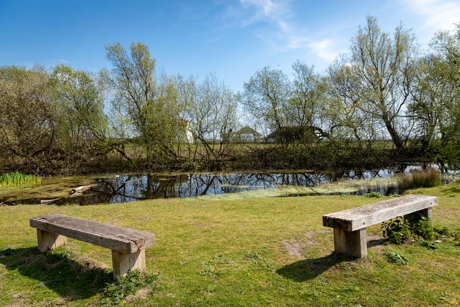 by the lake at Marlie Holiday Park