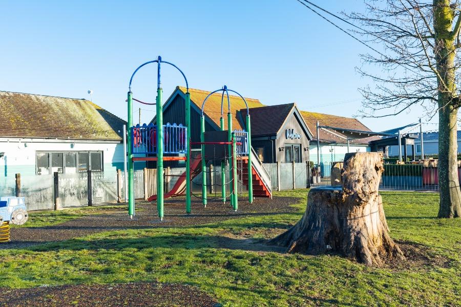 outdoor kids adventure playground at Marlie Holiday Park