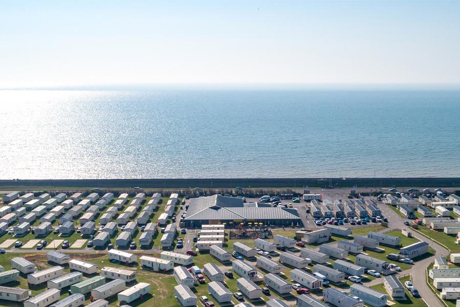 holiday park by the beach in Kent