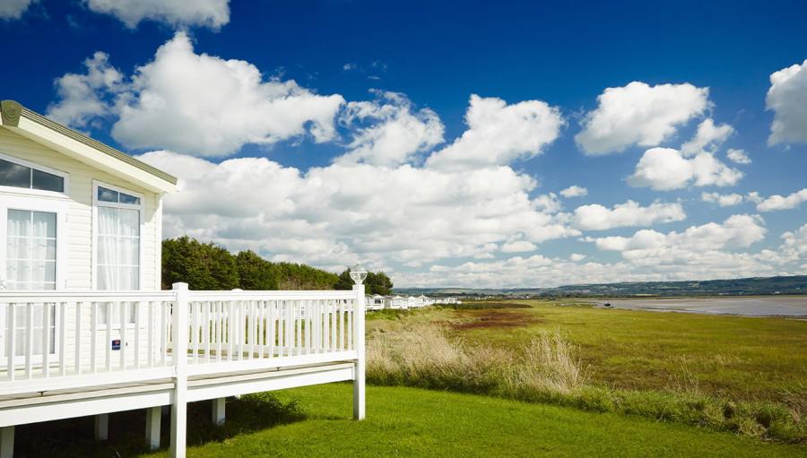 luxury static caravans in Wales at Carmarthen Bay Holiday Park