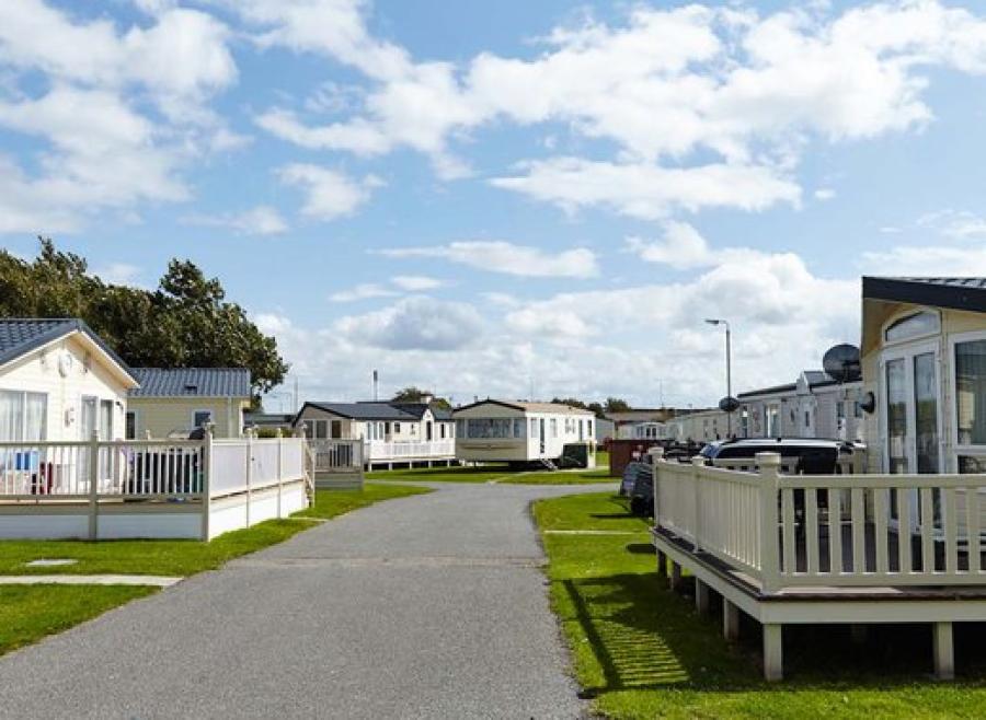 luxury lodges and static caravans in north Wales at Golden Sands Holiday Park in Rhyl