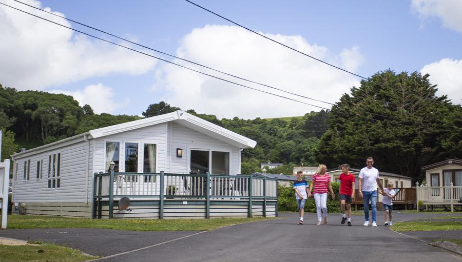 lxury holiday lodge park in Waes at Pendine Sands Holiday Park