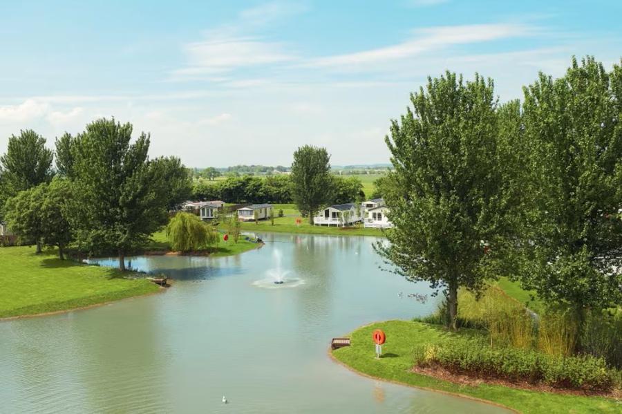 activitities on the lakes at Haggerston Castle Holiday Park