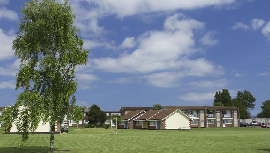 chalets and lodges in caister on sea at Summerfields Holiday Park