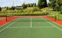 tennis court at Bodmin Holiday Park