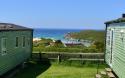 caravans for hire at Crantock Beach Holiday Park