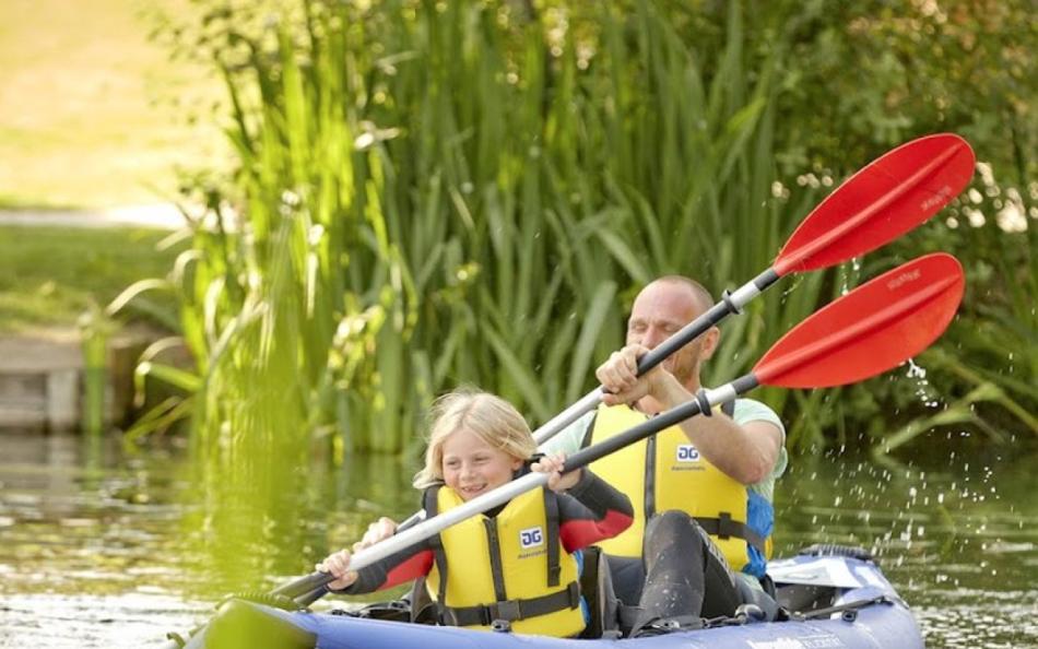 Kayaking at the Lakes Rookley Holiday Park Isle of Wight